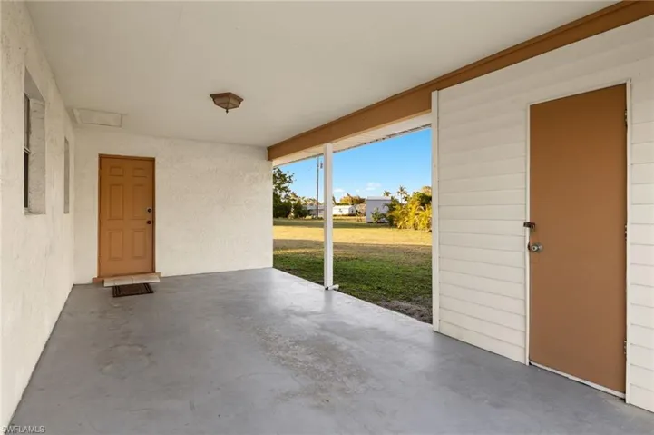 Carport & Enclosed Storage