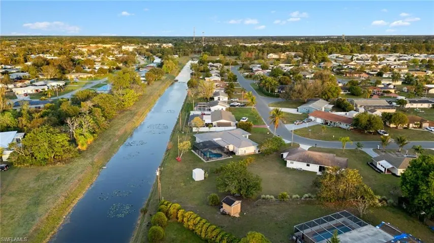 Aerial Canal View