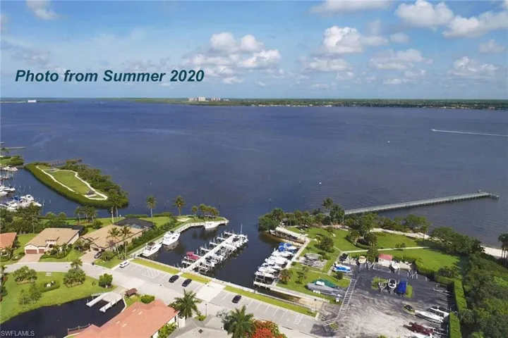 This photo from 2020 shows the previous 600' fishing pier that will be replaced.