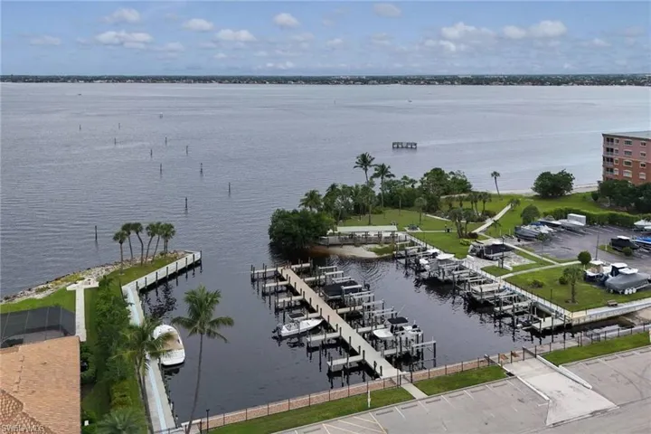 Marina in its current state before new 600' fishing pier is constructed.
