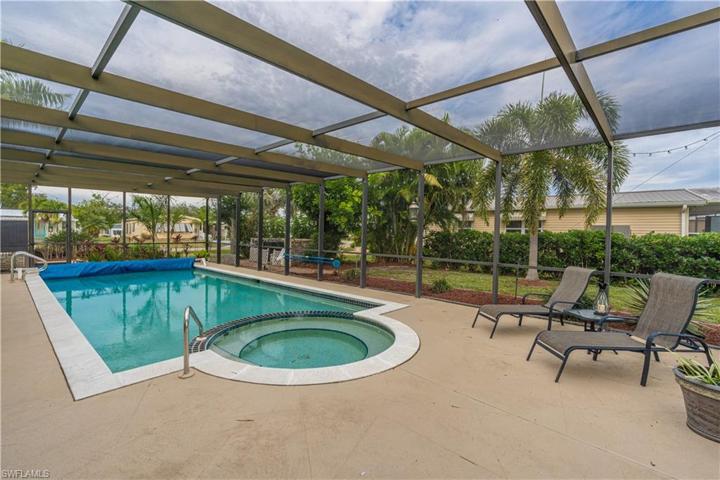 Pool view towards street