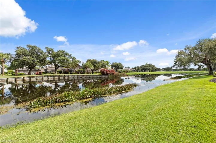 lake and golf course views