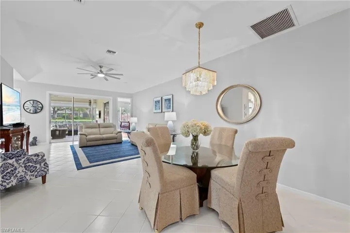 formal dining to living room