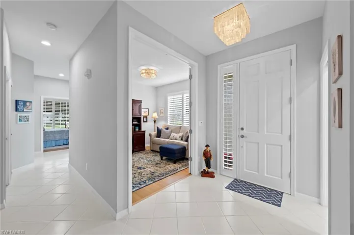 Foyer and office