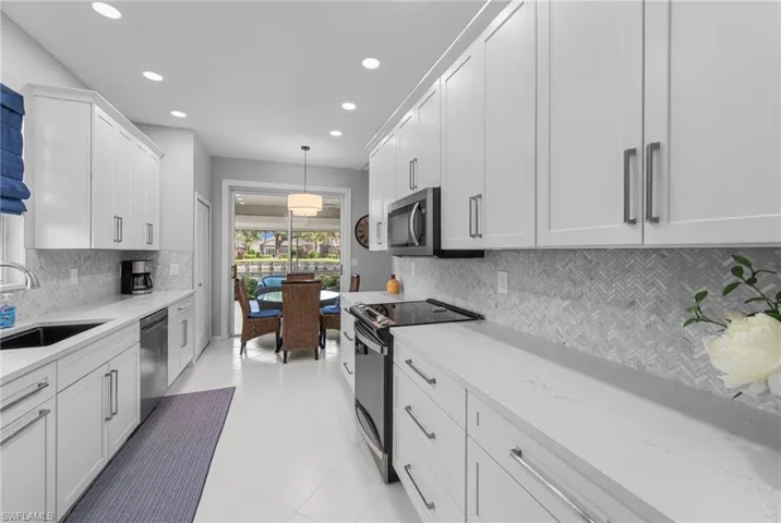 recently updated kitchen