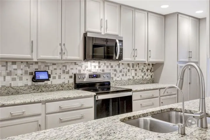 Attention to details can be found in this light and bright kitchen