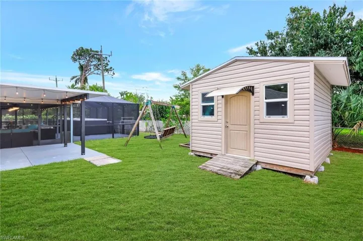 Large Shed with Electric
