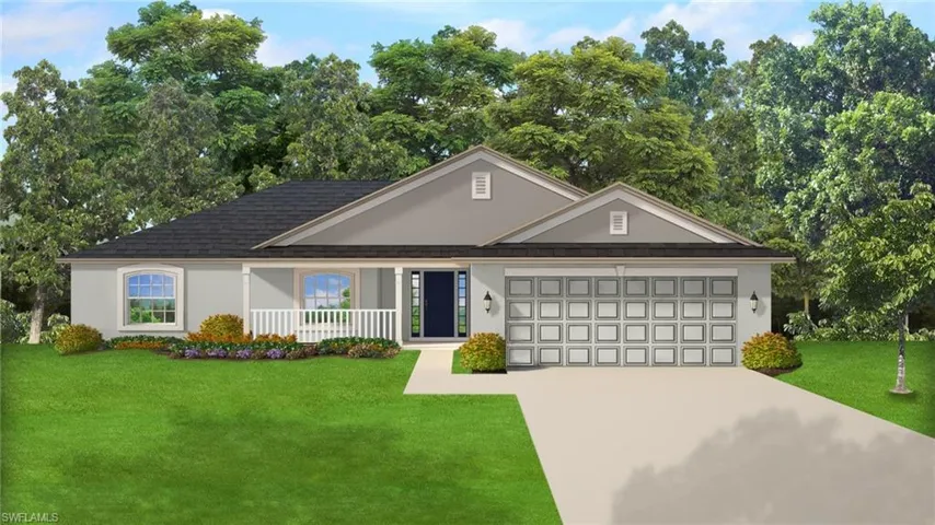 Elevation "C" Railed Front Porch