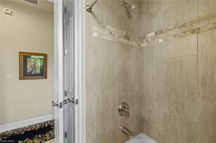 Full bath with washtub / shower combination