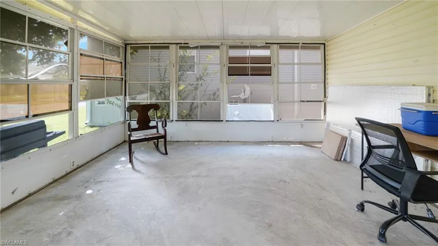 View of office area