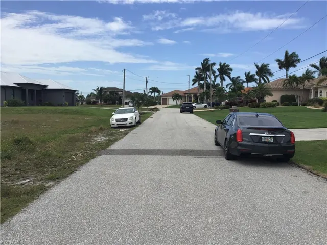 View looking down the street to the right