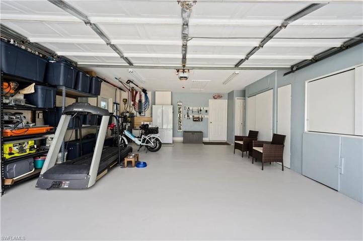 Painted Floor, Side Access Door