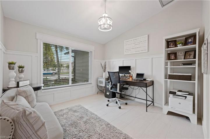 Current Use is Office/Den. Could be Formal Dining Area. Hurricane Rated Picture Window