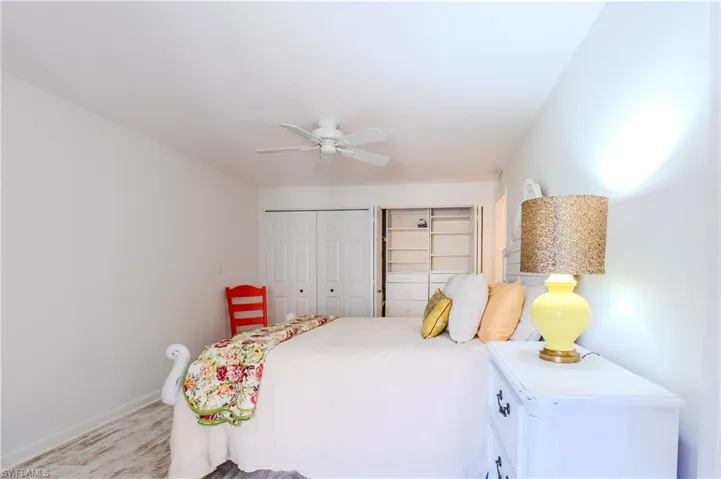 Guest room has ensuite bathroom with great closet space