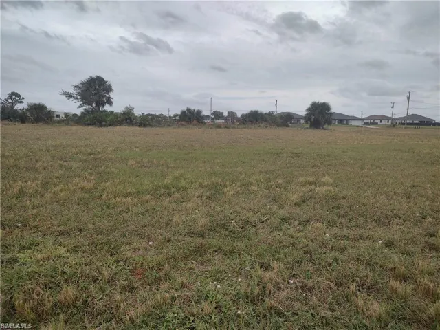 View of undeveloped land