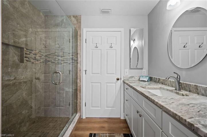 Newly renovated Bathroom.
