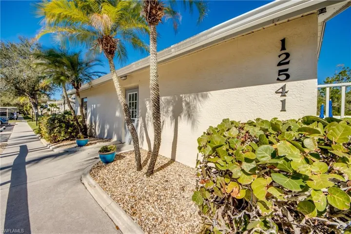 View of home's exterior featuring stucco siding