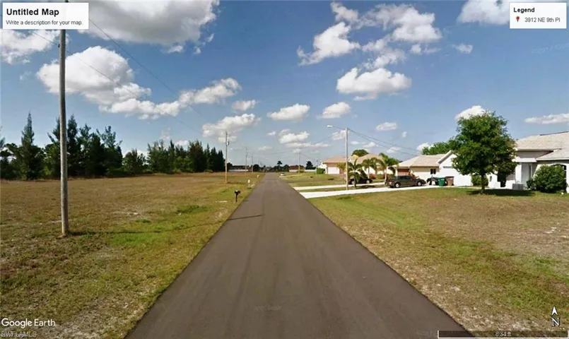 Street view towards North