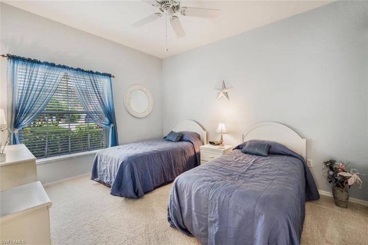 spacious guest room