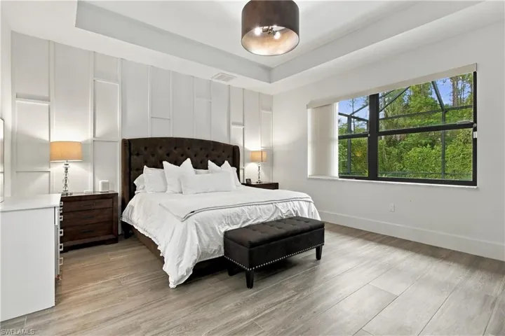 Large primary bedroom on first floor