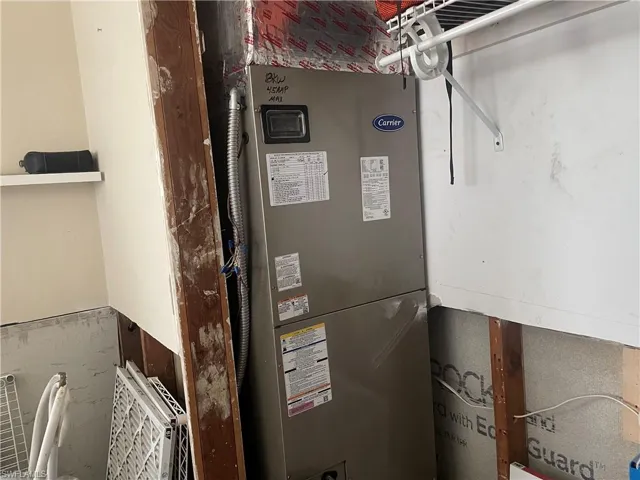 View of utility room
