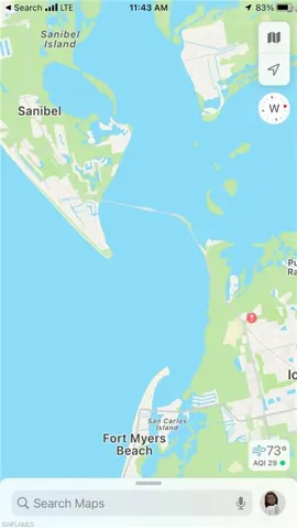 Map location