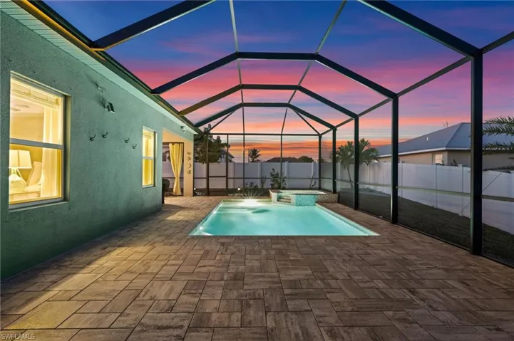 Lots of entertaining space in this backyard