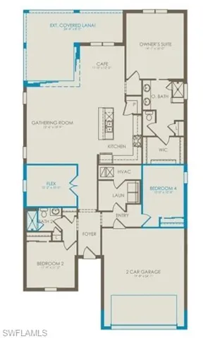 Floorplan with structurals