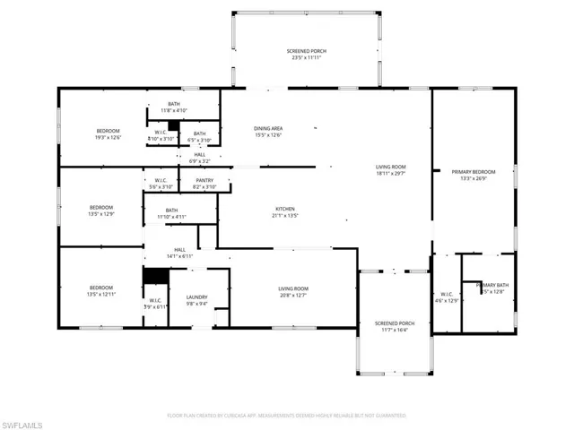 View of home floor plan