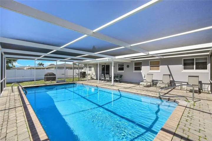 Enclosed Pool Area