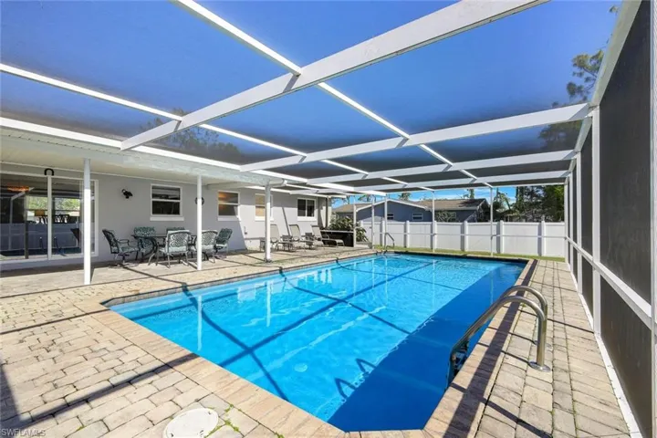 Enclosed Pool Area