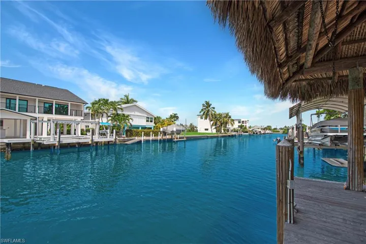West View of dock with a water view