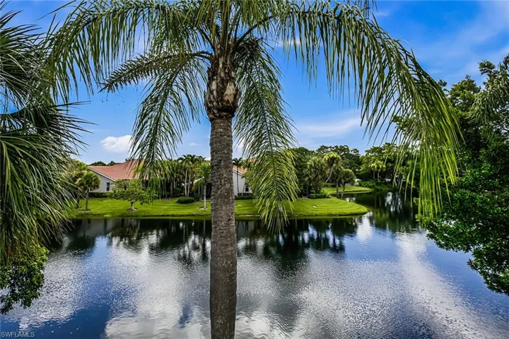 Living room water view