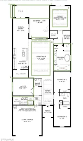 Montura Floor Plan | Home Site #91