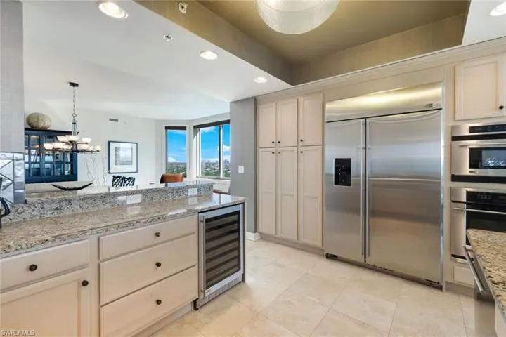Kitchen with Light  Cabinetry