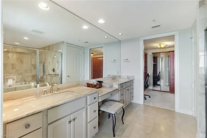 Primary Bathroom with Double Vanity
