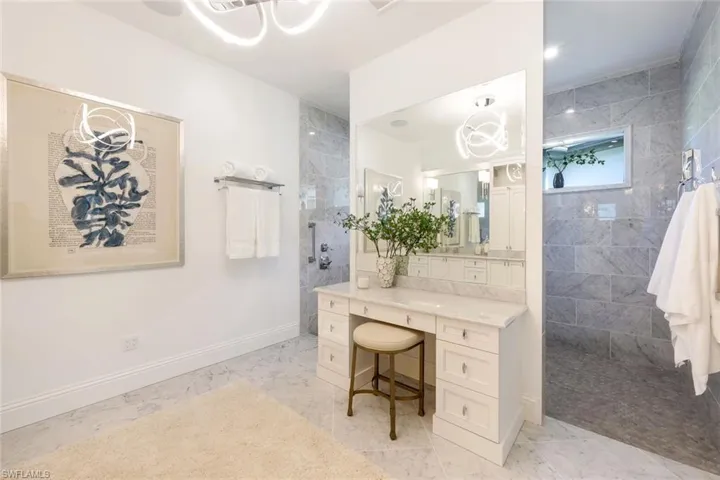 Separate Makeup Vanity!