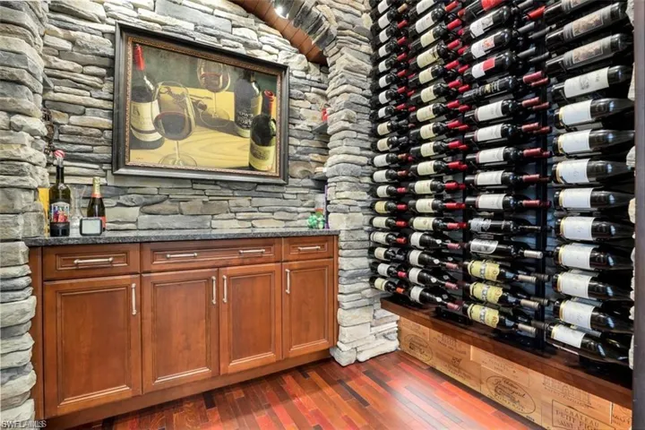 400 Bottle Temperature Controlled Wine Room!