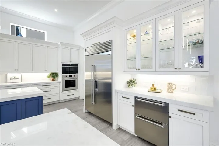 Sub-Zero Refrigerator and Freezer, NEW WOLF Microwave and Speed Oven!