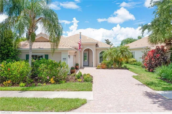 Front view of home with a garage