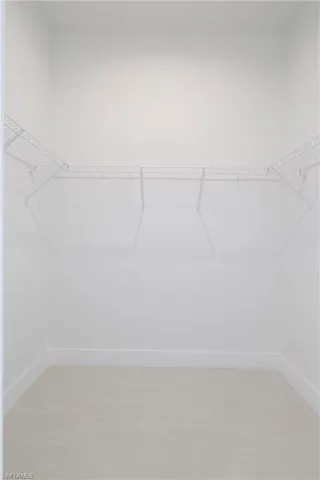 View of spacious closet