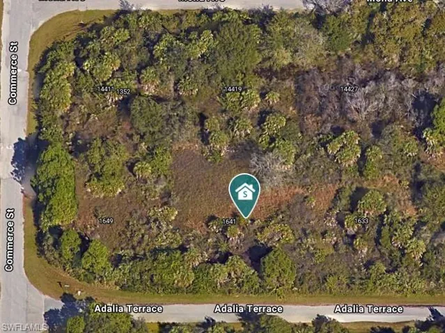 Aerial Map. Illustrating the property's location and surrounding parcels