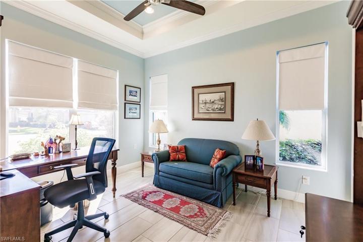 FRONT GUEST BEDROOM IS CURRENTLY SET-UP AS AN OFFICE. THIS BEAUTIFULLY FURNISHED OFFICE IS YOURS TO HAVE & ENJOY. HUGE SAVINGS & NO SHOPPING.