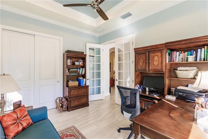 GREAT VIEW OF JUST HOW LARGE THIS BEDROOM/OFFICE REALLY IS. JUST MOVE IN & ENJOY LIFE.