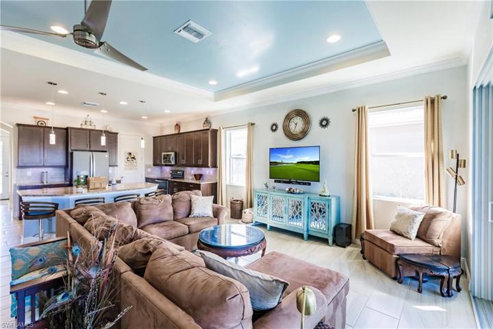 HOME IS BEING SOLD FURNISHED WITH ONLY A FEW PERSONAL ITEMS EXCLUDED.