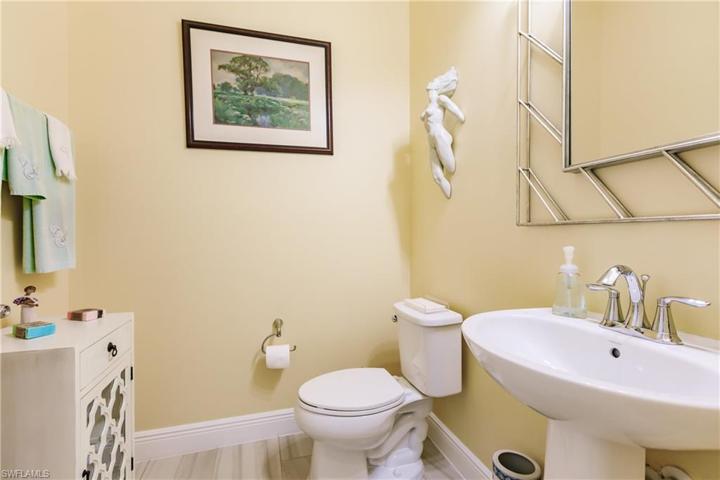 HOME HAS A 1/2 BATHROOM FOR YOUR GUESTS. THIS WAY YOUR FAMILY USING THE "JACK & JILL" BATHROOM CAN KEEP THEIR PRIVACY.