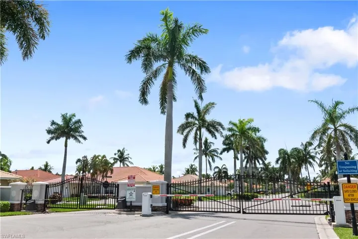Gated entrance