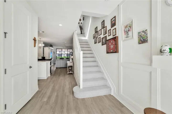 STAIRS TO LOFT AND GUEST AREA