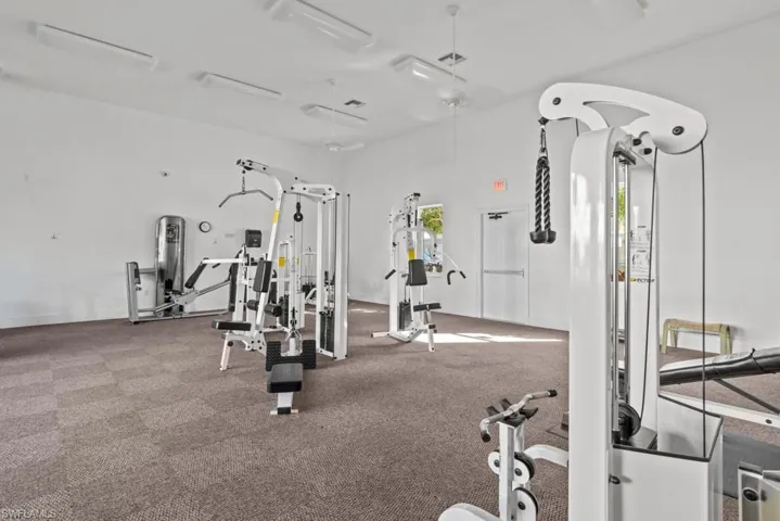 View of gym