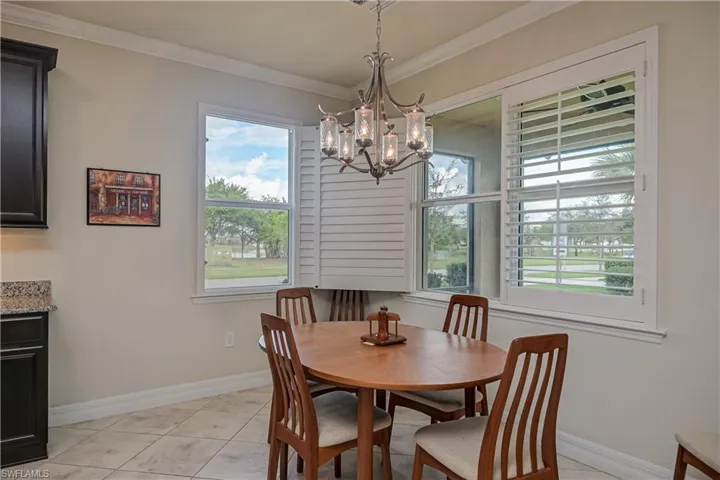 Dining area